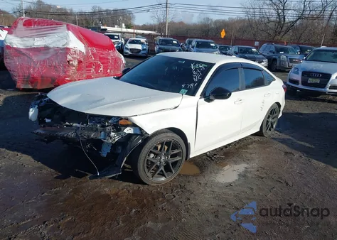 2025 Honda Civic Sport z USA, uszkodzony, nr VIN 2HGFE2F59SH567799